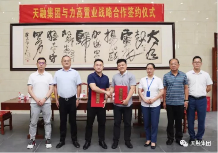 合作共贏(yíng)丨天融集團(tuán)與力高集團(tuán)江蘇區(qū)域公司簽署戰(zhàn)略合作協(xié)議
